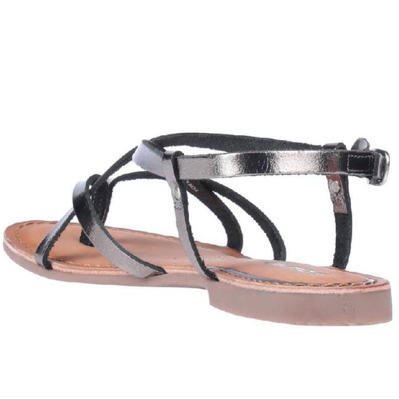 NEW!! Spanish brand GIOSEPPO silver strappy sandals in size 7.5 - Picture 16 of 16